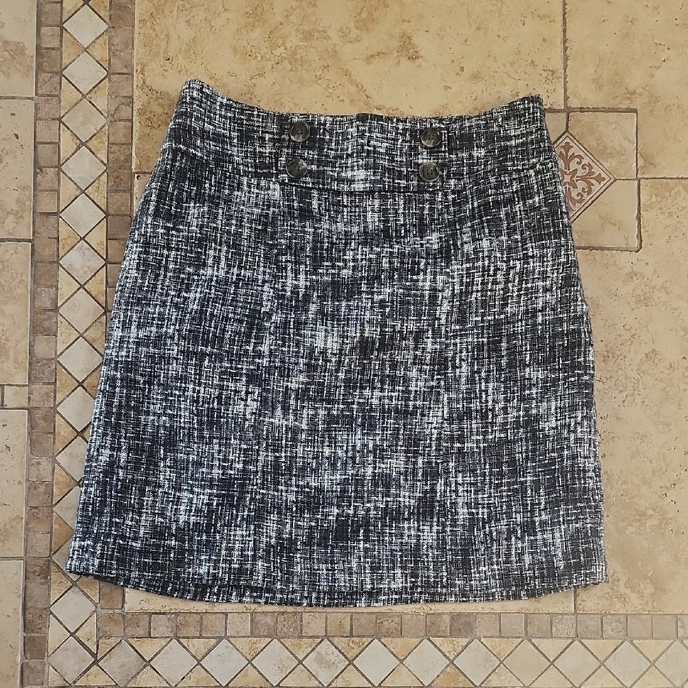 Ann Taylor Tweed Pencil Skirt